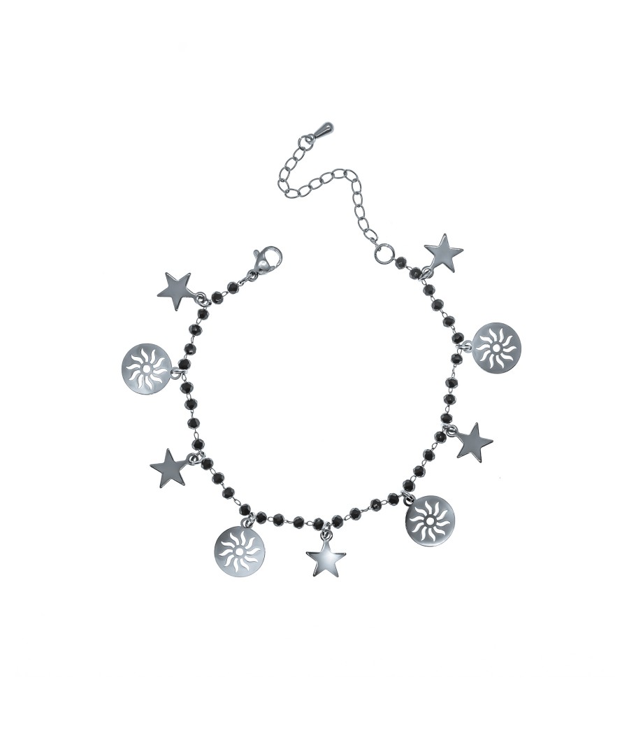 Bracciali Casetta di marzapane | Bracciale Antares Con Soli E Stelle