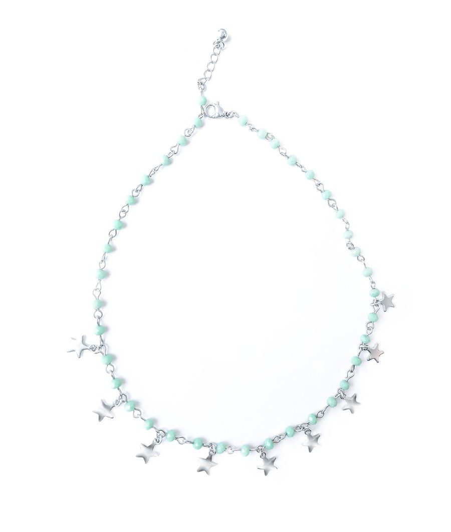 Collane Casetta di marzapane | Torquoise Crystal Star Necklace