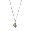 Collane Casetta di marzapane | Quatrefoil Yellow Crystal Necklace